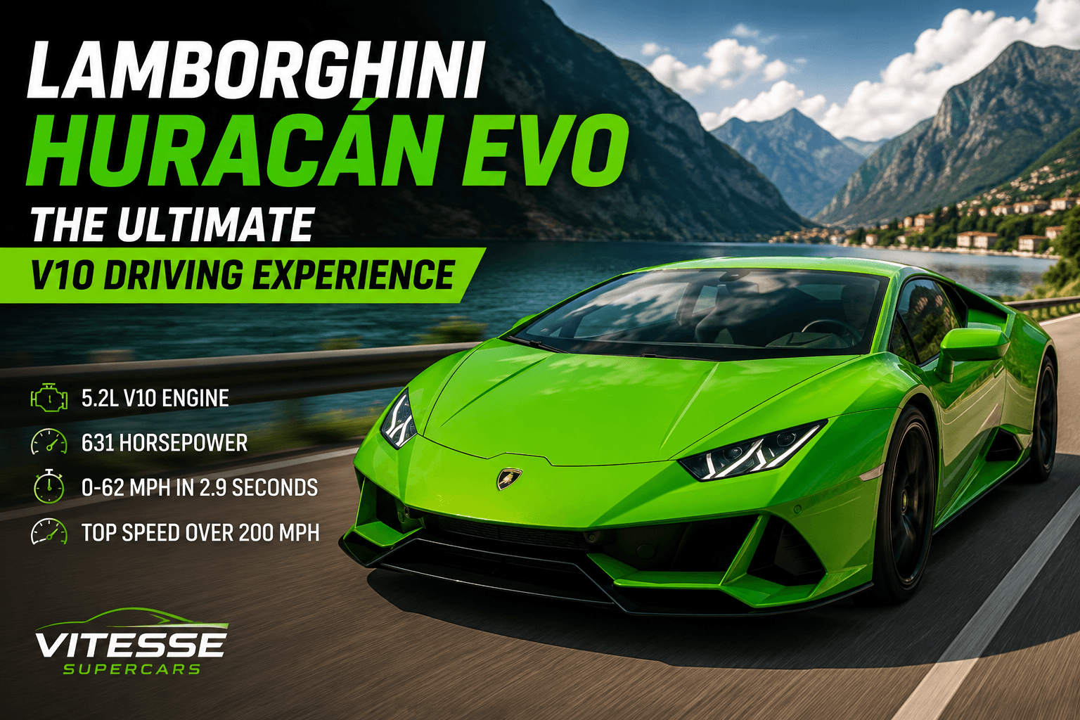 Lamborghini Huracán EVO: The Ultimate V10 Driving Experience